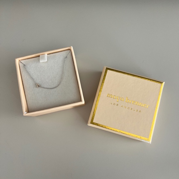 Maya Brenner initial necklace “A” - Picture 1 of 4